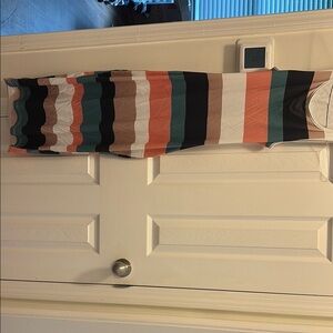 Striped Maxi Dress in Multicolor